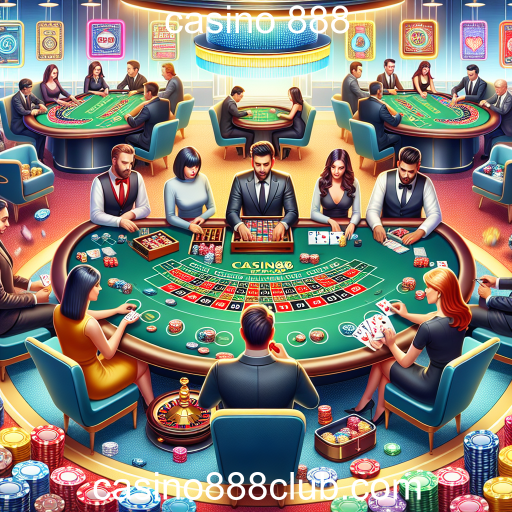 A Magia dos Jogos de Mesa no Casino 888